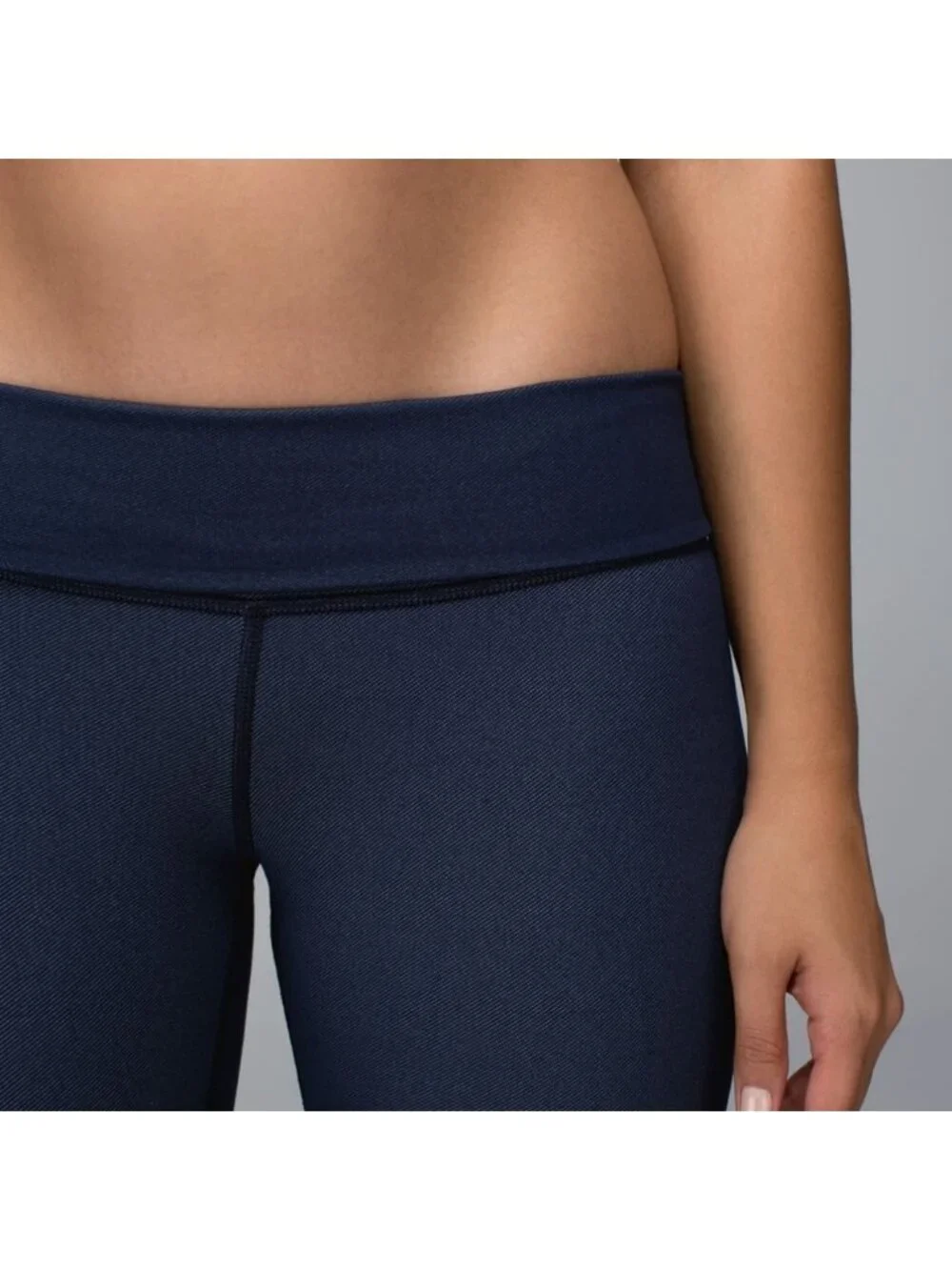 Lululemon Wunder Under Pant (Roll Down) Inkwell